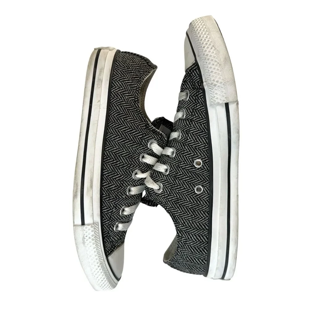 Converse Chuck Taylor Ox Herringbone Shoes Unisex Size Mens 6 Woman’s 8